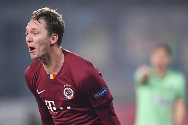 Lukáš Juliš, expert na Celtic! K hattricku z Glasgow přidal sparťanský šutér na Letné další dvě trefy.