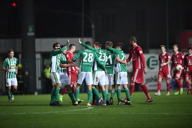 Fotbalisté Bohemians Praha 1905 remizovali ve 13. kole ligy s SK Sigma Olomouc 1:1.