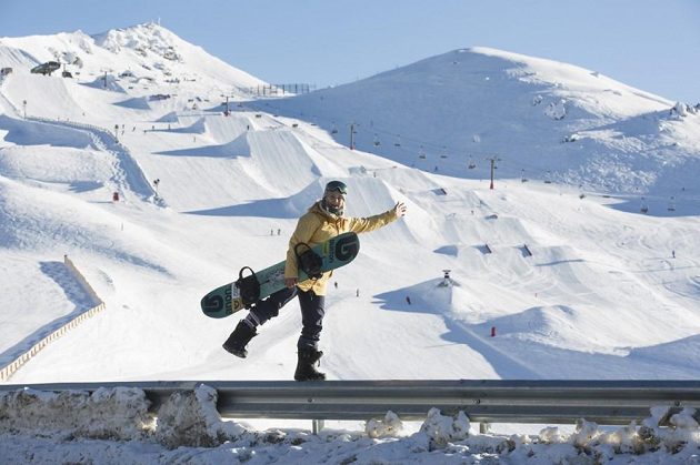 Česká snowboardistka Kateřina Vojáčková.