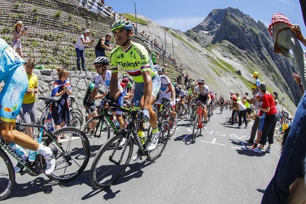 Roman Kreuziger na trati Tour de France.