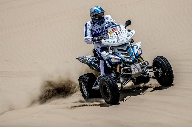 Josef Macháček z Barth Racing při Rallye Dakar 2018.