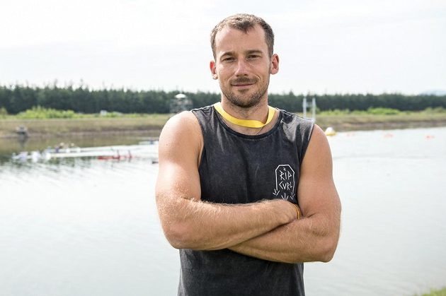 Trenér indonézských kanoistů Jaroslav Radoň během Mistrovství světa v rychlostní kanoistice v Račicích.