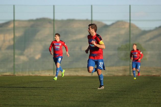 Andreas Ivanschitz v plzeňském dresu během soustředění ve Španělsku.