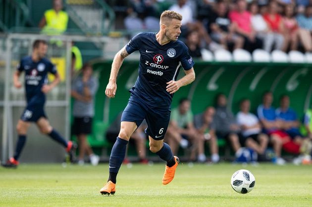 Stanislav Hofmann ze Slovácka během utkání 1. kola Fortuna ligy na hřišti Bohemians.