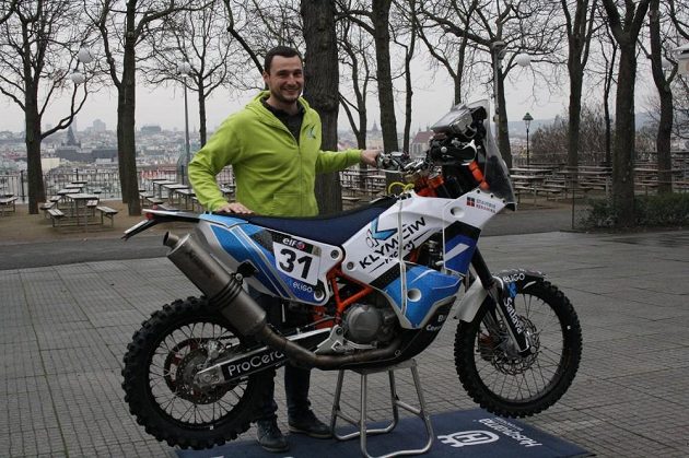 Ondřej Klymčiw se chystá na Rallye Dakar 2016