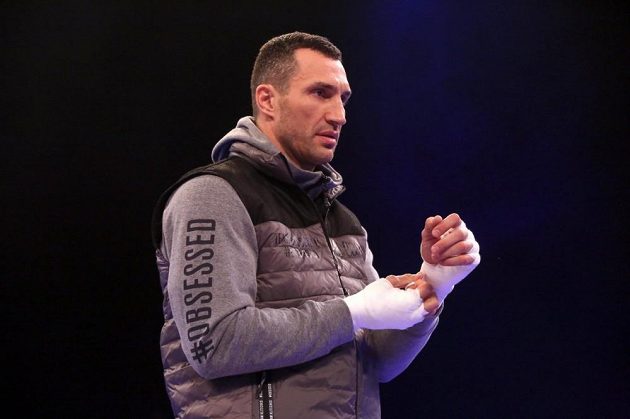 Ukrajinský boxer Vladimir Kličko se chystá na ostře sledovanou bitvu s Anthonym Joshuou.