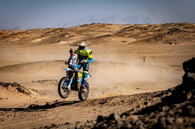 Martin Michek v 9. etapě Rallye Dakar