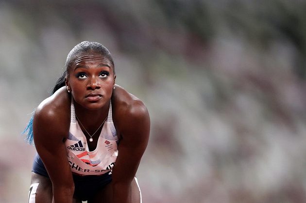 Zklamaná britská mistryně Evropy v běhu na 100 m a stříbrná z posledního MS Dina Asherová-Smithová