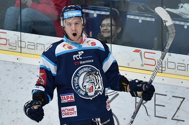 Autor druhého gólu Liberce Michal Bulíř.