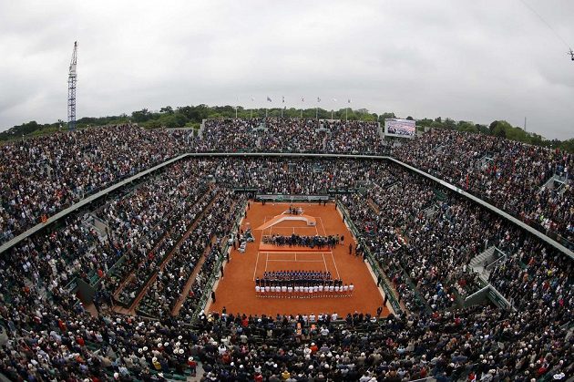 Kurt Philippa Chatriera po skončení finále ženské dvouhry na Roland Garros.