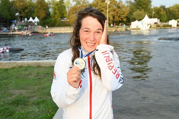 Tereza Fišerová slaví na MS stříbro v kanoi žen