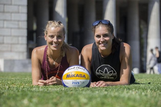 Markéta Nausch Sluková a Barbora Hermannová, šestý nasazený pár na mistrovství světa ve Vídni.