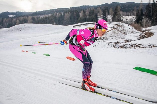 Kateřina Smutná při Marcialonze.
