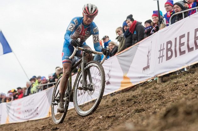 Kateřina Nash při závodu MS v lucemburském Bielesu.