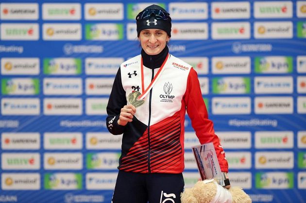 Padesátý triumf ve SP. Martina Sáblíková ovládla závod na 3000 m v Tomaszówě.