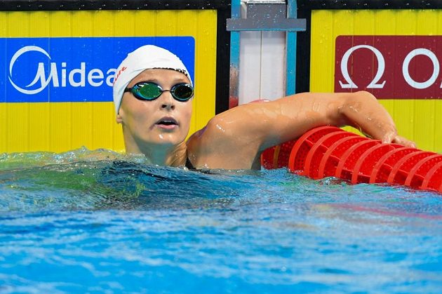 Simona Baumrtová na MS v Budapešti.