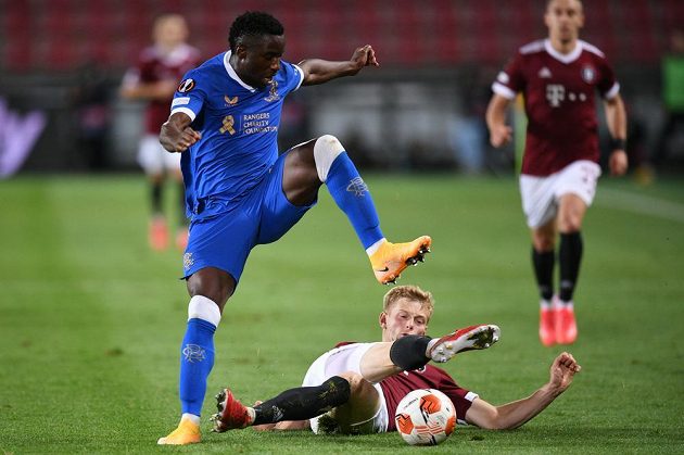 Sparta hosted the Glasgow Rangers in the second round of the European League