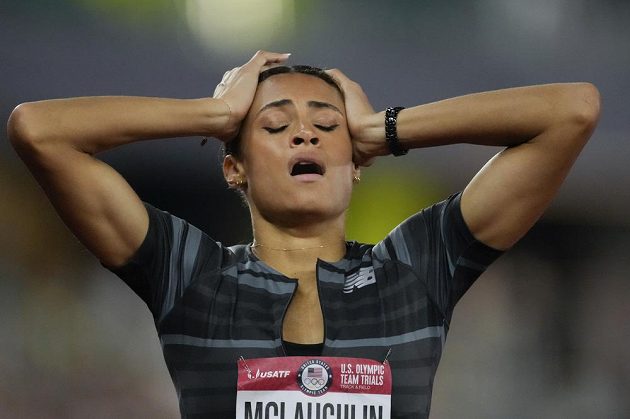 Amazing performance.  Sydney McLaughlin set a new world record for the 400 meters hurdles at the US Eugene Championships with a time of 51.90.