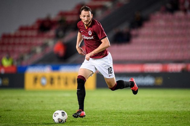 Libor Kozák from Sparta Prague during the Fortuna League match.