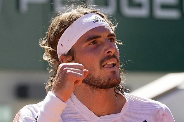 Greek tennis player Stefanos Tsitsipas won two opening sets of the French Open final.