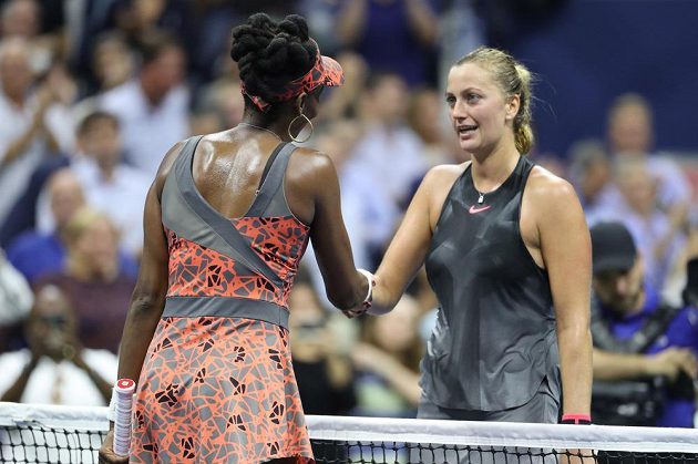 Tenistka Petra Kvitová prohrála ve čtvrtfinále grandslamového US Open s domácí favoritkou Venus Williamsovou po vyrovnaném boji 3:6, 6:3 a 6:7.