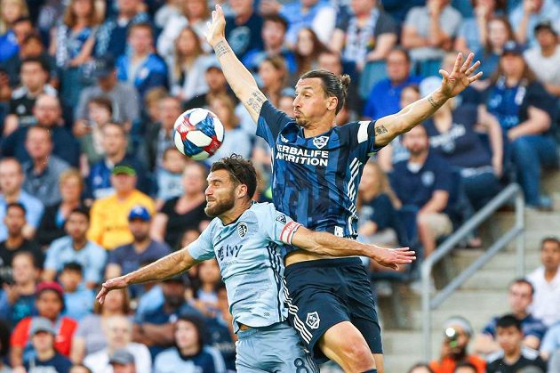 Hvězda LA Galaxy, švédský kanonýr Zlatan Ibrahimovic, pobírá nejvyšší plat v MLS.