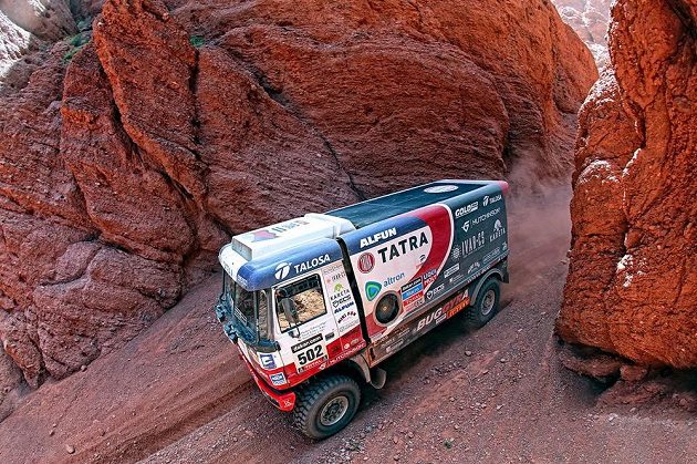 Martin Kolomý na Rallye Dakar