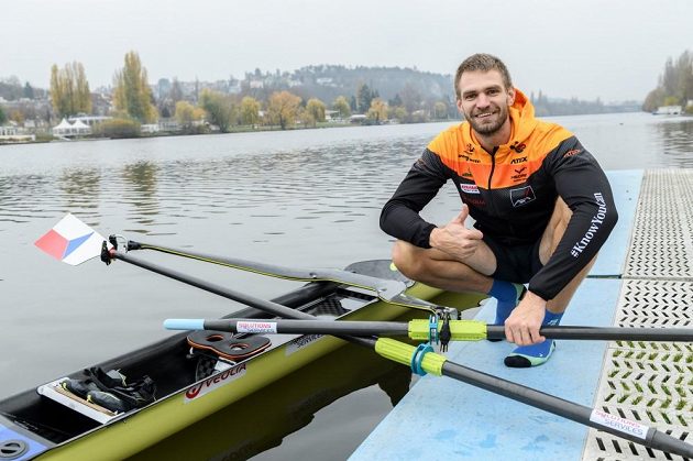 Skifař Ondřej Synek.