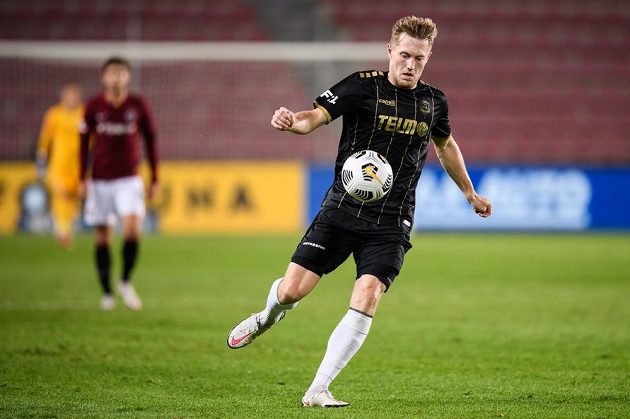 David Štěpánek from Jablonec during the Fortuna League match.