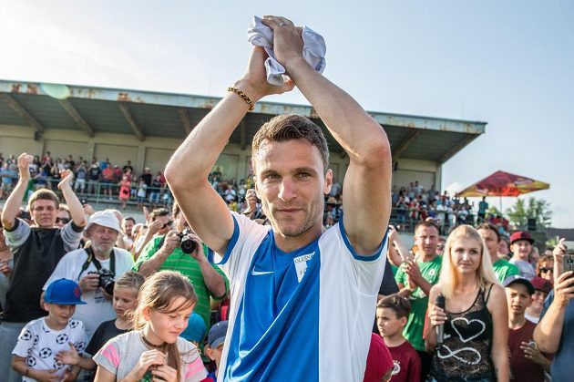 David Lafata oblékl dres Olešníku. S profesionální kariérou se již definitivně rozloučil.