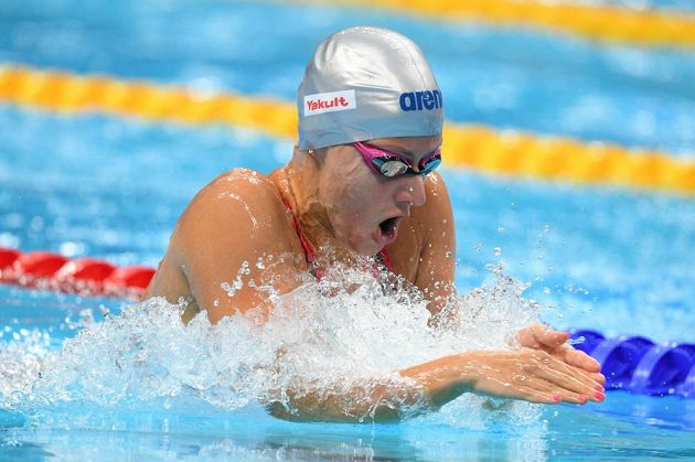 Plavkyně Martina Moravčíková se na MS probojovala do semifinále na 200 metrů prsa.