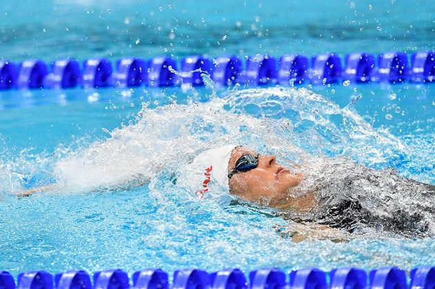 Simona Baumrtová na MS v Budapešti.