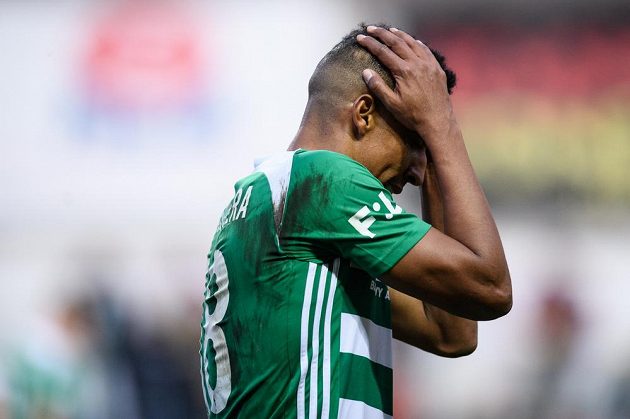 Jhon Mosquera z Bohemians v utkání 23. ligového kola proti Karviné gól nedal.