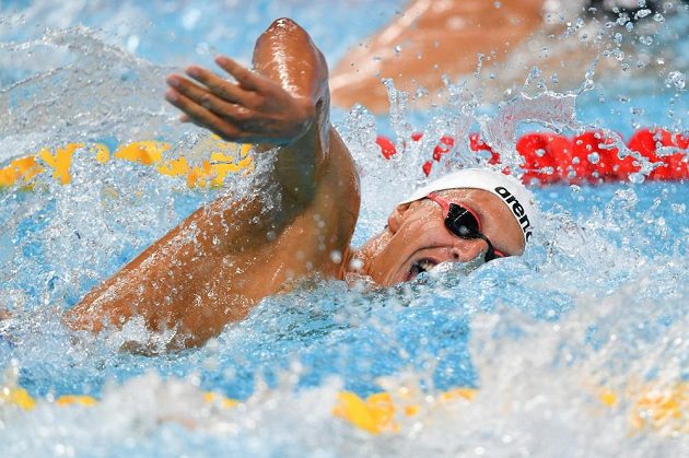 Simona Baumrtová na MS v Budapešti.