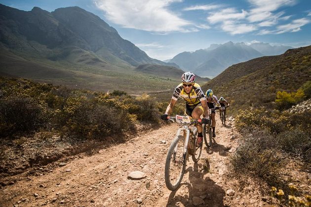 Jaroslav Kulhavý z týmu Songo Specialized na trati Cape Epic 2015.