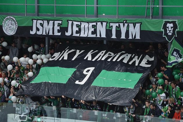 Fanoušci Mladé Boleslai děkují Davidu Výbornému, který kvůli zranění kolena předčasně ukončil sezónu i kariéru.
