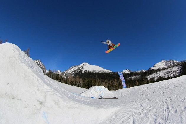 Česká snowboardistka Kateřina Vojáčková.