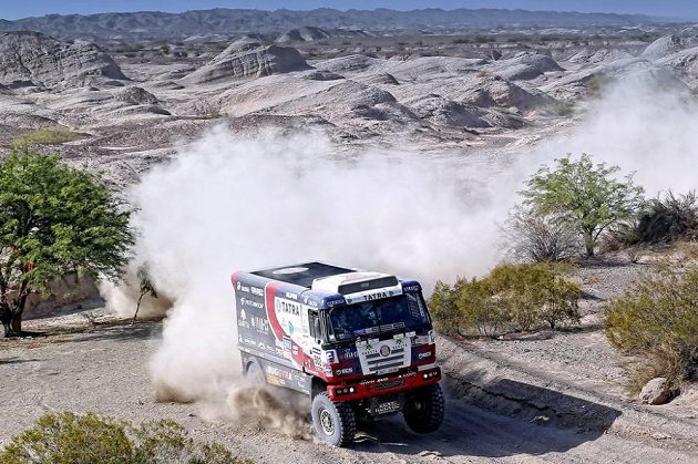 Martin Kolomý během Rallye Dakar