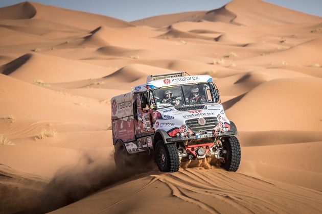 Aleš Loprais na Morocco Desert Challenge.