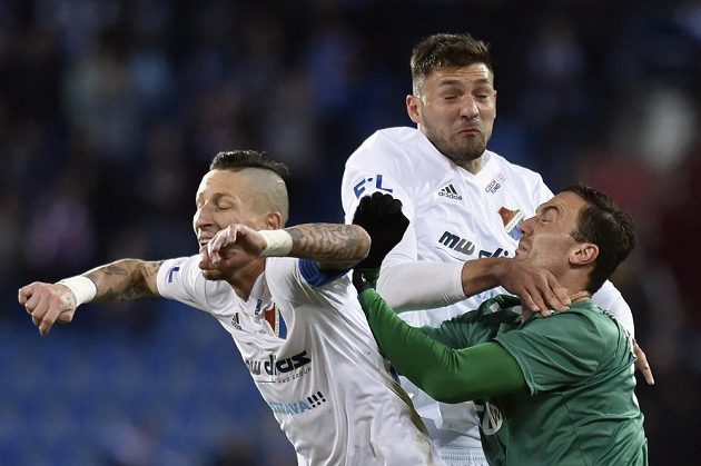 Jiří Fleišman z Ostravy, Patrizio Stronati z Ostravy a Martin Doležal z Jablonce.