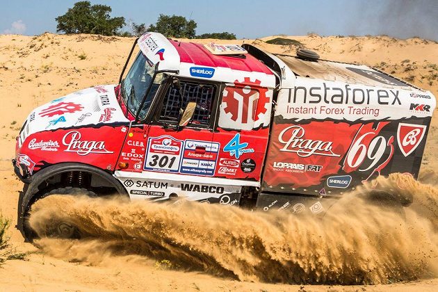 Aleš Loprais na Silk Way Rallye