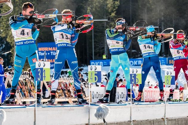 Střelecká položka na Světovém poháru v Pokljuce