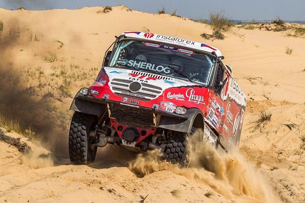 Aleš Loprais na Silk Way Rallye