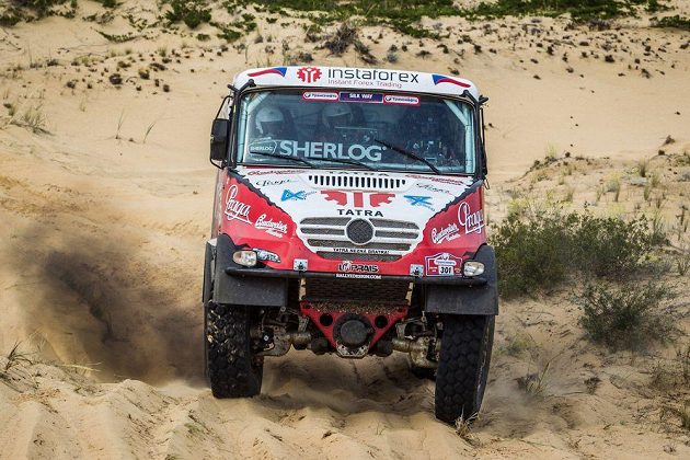 Aleš Loprais na Silk Way Rallye