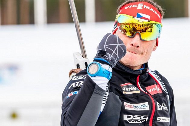 Český biatlonista Ondřej Moravec byl druhý ve sprintu Světového poháru v Kontiolahti.