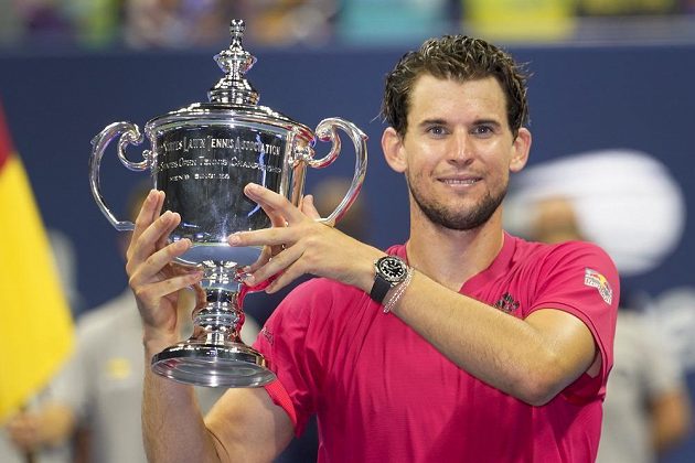 Tenista Dominic Thiem slaví první grandslamový vavřín. Rakouský hráč ovládl letošní US Open.