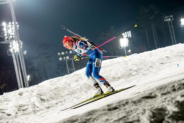 Nejlepší z českých biatlonistek byla ve sprintu SP v Pchjongčchangu Eva Puskarčíková. Skončila na 16. místě.