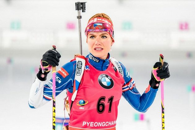 Biatlonistka Gabriela Koukalová na sprint SP v Pchjongčchangu rána vzpomínat nebude. Skončila na 21. místě, na střelbě dvakrát chybovala.