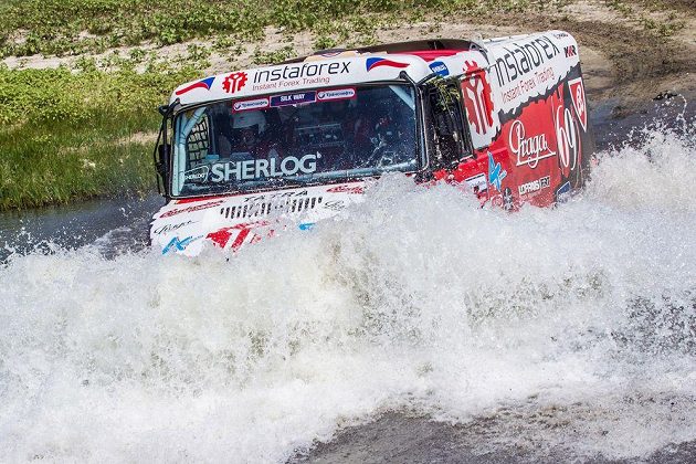Aleš Loprais na Silk Way Rallye