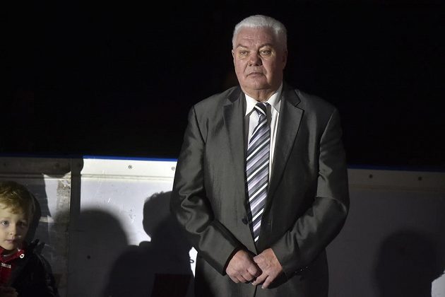 Čestný prezident klubu HC Vítkovice Ridera a bývalý vynikající útočník František Černík.
